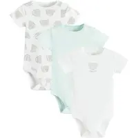 Cool Club Barboteuse / body bleu clair / gris / blanc