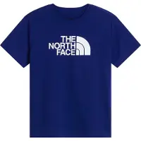 The North Face T-Shirt fonctionnel 'EVOLUTION HALF DOME' bleu marine / blanc