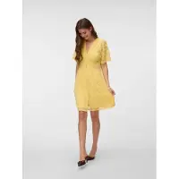 Vero Moda Robe 'VMDea' jaune