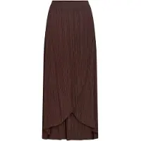 Vila Jupe 'VIPlis' marron