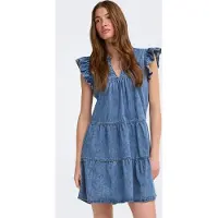 ONLY Robe 'ONLSHANIA' bleu denim