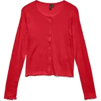 Vero Moda Cardigan 'VMISA' rouge