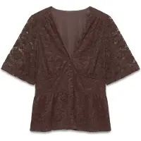 Vero moda Chemisier 'VMDea' marron