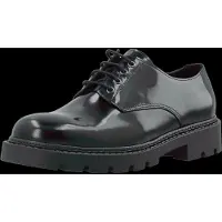 Bianco Chaussure à lacets 'JEFF' noir