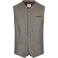 Spieth & Wensky Gilet folklorique 'Kosta' marron