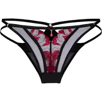 Hunkemoller Culotte rouge / noir