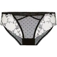 Hunkemoller Culotte noir / blanc