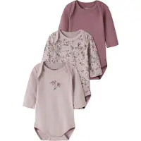 Name it Barboteuse / body olive / lilas / mauve