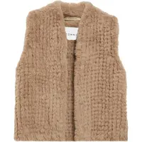 Comma Gilet noisette