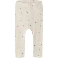 Name it Leggings 'NBFLaurel' beige chiné / marron / rose pastel