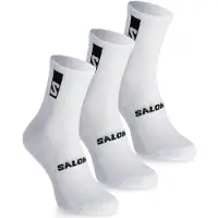 Salomon Everyday Ankle 3-Pack, chaussettes de course, blanc