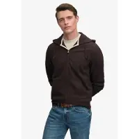 Superdry Veste de survêtement 'Essential' lie de vin