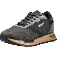 Blauer Baskets basses brun foncé / anthracite / gris foncé / noir