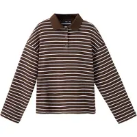 Mango T-shirt 'TIMOTHEE' chocolat / blanc