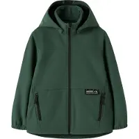 Name It Kids Softshell av. Polaire - NkmAlfa08 - Jungle Green - - 6 ans (116) - Softshell