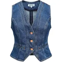 Salsa Jeans Gilet bleu denim