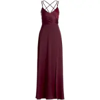 Vera Mont Robe rouge foncé