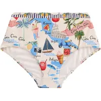 Next Bas de bikini bleu ciel / vert / rose / blanc naturel