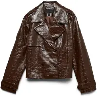 Vero Moda Veste mi-saison 'VMCarly' marron