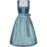 Spieth & Wensky Dirndl 'Kathi' bleu foncé