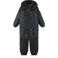 Reima Costume fonctionnel 'Kirkas ' noir / blanc