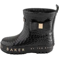 Ted Baker Bottes en caoutchouc or / noir