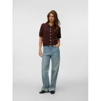 Vero Moda Cardigan 'VMElly' brun foncé