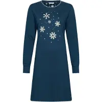 Rebelle Chemise de nuit bleu foncé
