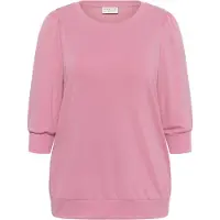 KAFFE CURVE Sweat-shirt 'Annia' rose