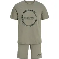 Jack & Jones Survêtement 'JJBENSON' olive / vert foncé