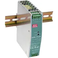 LevelOne POW-4821 LevelOne Industrie Netzteil 48VDC/ 75W+DIN-Schiene silber