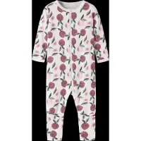 Name it Pyjama vert foncé / prune / poudre / blanc