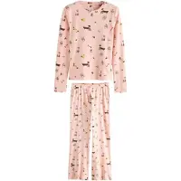 Next Pyjama jaune pastel / rose / rouge / noir