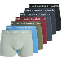 Jack & Jones Boxers 'JACBenja' marine / bleu clair / kaki / olive / bourgogne / noir