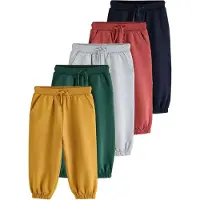Next Pantalon marine / moutarde / gris chiné / sapin / canneberge