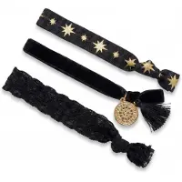Purelei Bracelet 'Zodiac' or / noir