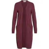 Vila Cardigan 'VIRil' rouge foncé