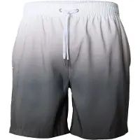 Urban Classics Shorts de bain gris / blanc