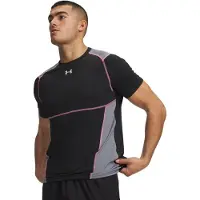 Under Armour Heatgear Elite Fitted Short Sleeve T-shirt Noir 2XL / Regular Homme