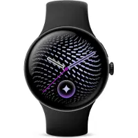 Google Montre connectée Pixel Watch 5 45 mm 4G Noir avec bracelet sport caoutchouc Noir
