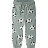 Name it Pantalon 'NMMLOUIE' jade / noir / blanc
