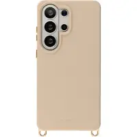 Selencia Coque arrière Rivièra avec MagSafe avec crochets amovibles pour Samsung Galaxy S26 Ultra - Milky Latte