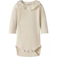 Lil´ Atelier Barboteuse / body blanc naturel