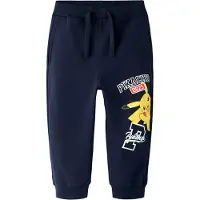 Name it Pantalon 'NMMJosef Pokemon' bleu marine / jaune / blanc