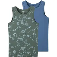 Name it Maillot de corps saphir / bleu clair / olive