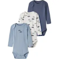 Name it Barboteuse / body saphir / bleu clair / menthe / blanc cassé