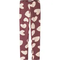 Name it Leggings 'NKFDavina' poudre / rouge rouille