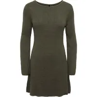 ONLY Robes en maille 'ONLTESSIE' vert foncé