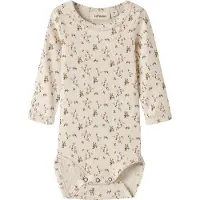 Lil´ Atelier Barboteuse / body 'NBFLAGO' beige / vert / olive / rose