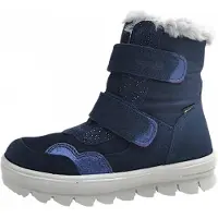 Superfit - Bottes d'hiver pour filles, modèle Flavia, fermeture à velcro, couleur bleue, chaussures de loisirs
